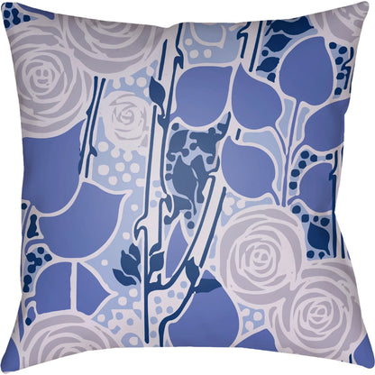 Chinoiserie Floral Pillow - 28149 by Livabliss. Made from unique in a traditional style.