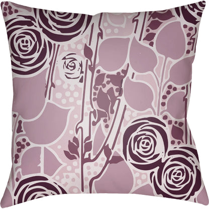 Chinoiserie Floral Pillow - 28149 by Livabliss. Made from unique in a traditional style.