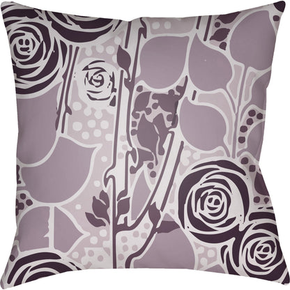 Chinoiserie Floral Pillow - 28149 by Livabliss. Made from unique in a traditional style.