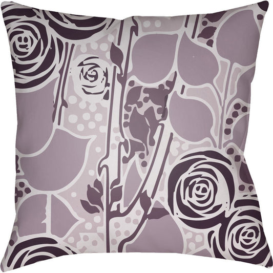 Chinoiserie Floral Pillow - 28149 by Livabliss. Made from unique in a traditional style.