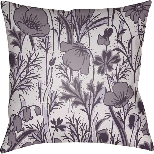 Chinoiserie Floral Pillow - 28149 by Livabliss. Made from unique in a traditional style.