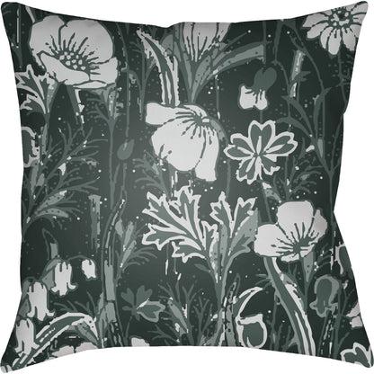 Chinoiserie Floral Pillow - 28149 by Livabliss. Made from unique in a traditional style.
