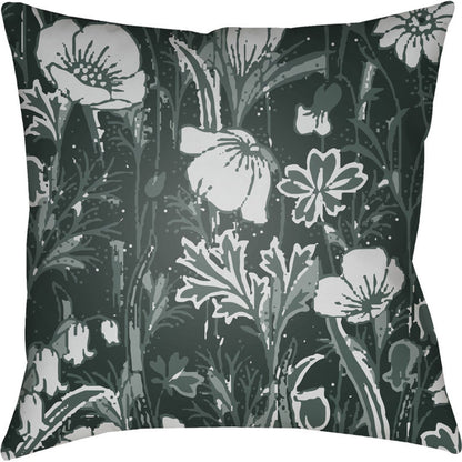 Chinoiserie Floral Pillow - 28149 by Livabliss. Made from unique in a traditional style.