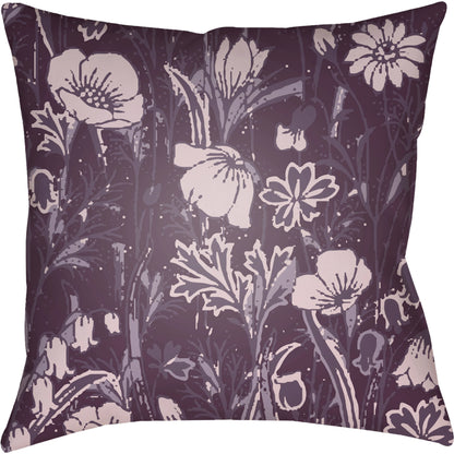 Chinoiserie Floral Pillow - 28149 by Livabliss. Made from unique in a traditional style.