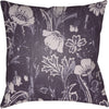 Lavender, Bright Purple, Lilac, Dark Purple / 18" x 18"