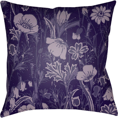 Chinoiserie Floral Pillow - 28149 by Livabliss. Made from unique in a traditional style.