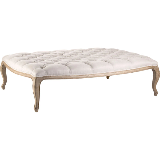 Maison Tufted Ottoman by Zentique. Made from unique in a traditional style.