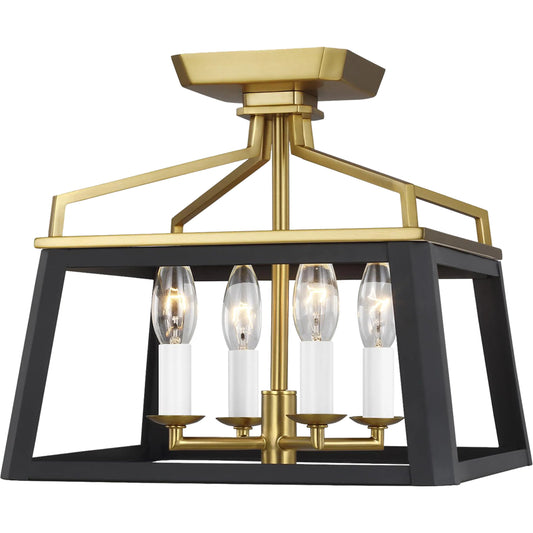Carlow Flush Mount by Visual Comfort & Co.. Made from steel in a unique style.