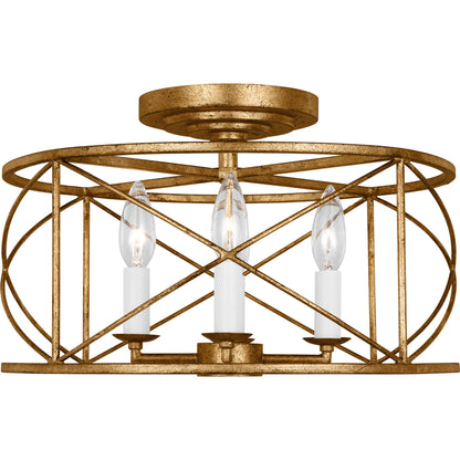 Beatrix Medium Semi-Flush Mount by Visual Comfort & Co.. Made from unique in a unique style.