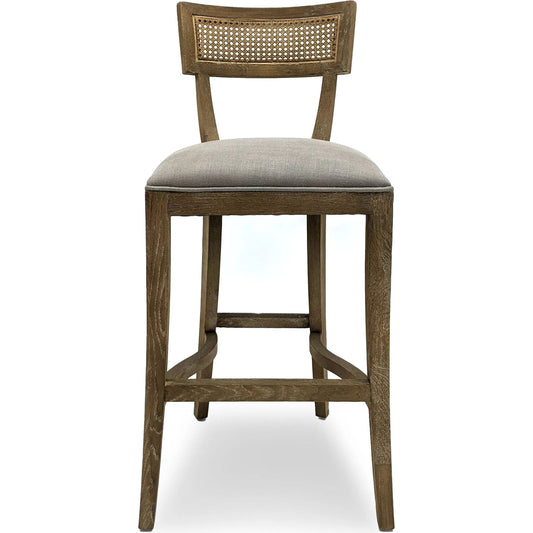 Carvell Cane Back Bar Stool by Zentique. Made from unique in a unique style.