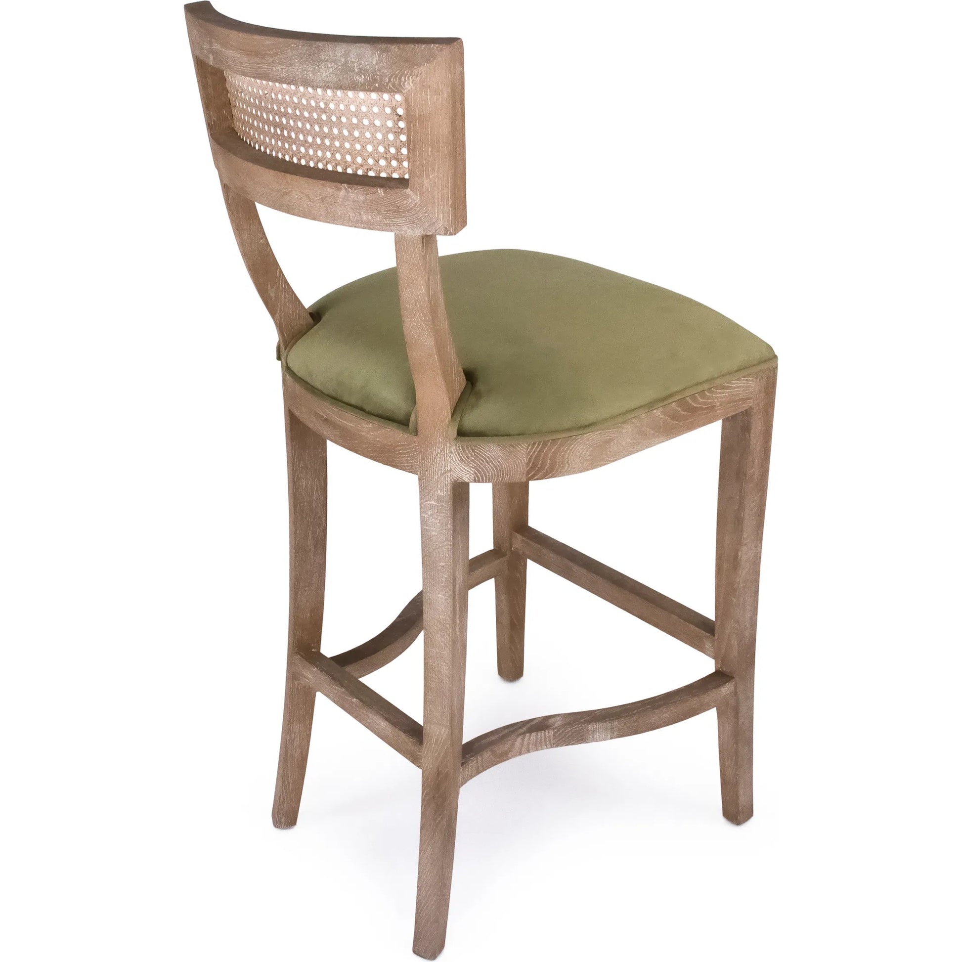 Carvell Cane Back Bar Stool by Zentique. Made from unique in a transitional style.