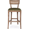 Limed Grey Oak, Green Velvet