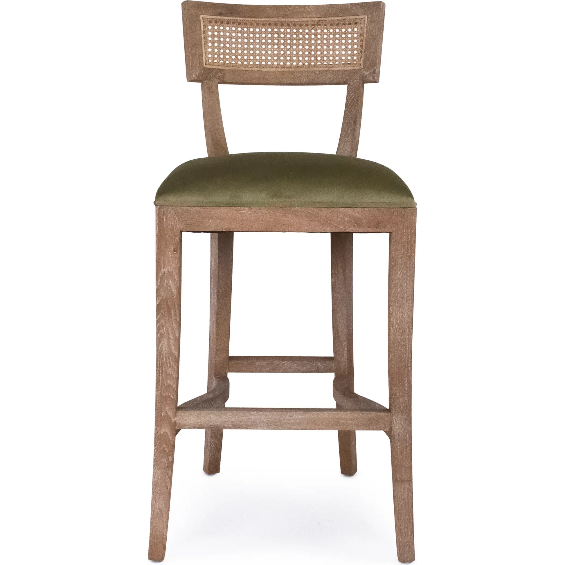 Carvell Cane Back Bar Stool by Zentique. Made from unique in a transitional style.
