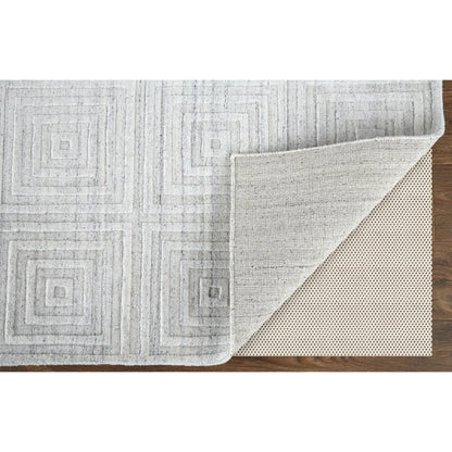Redford Transitional Solid Rug - 8670F by Feizy. Made from 70% viscose, 30% wool in a unique style.