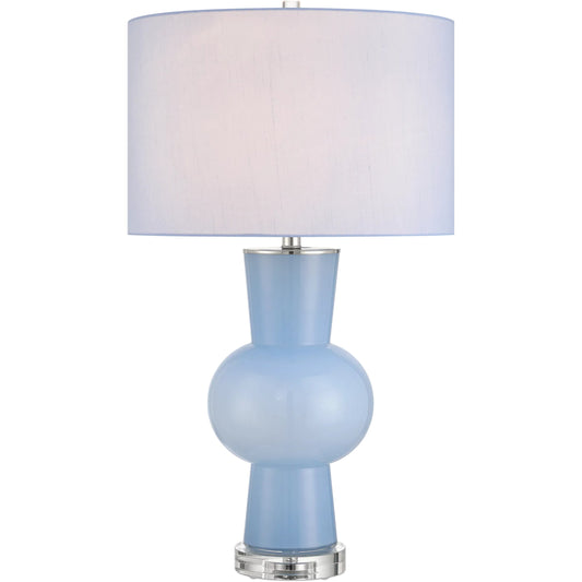 Duende Table Lamp by Currey and Company. Made from glass, optic crystal in a eclectic & global style.