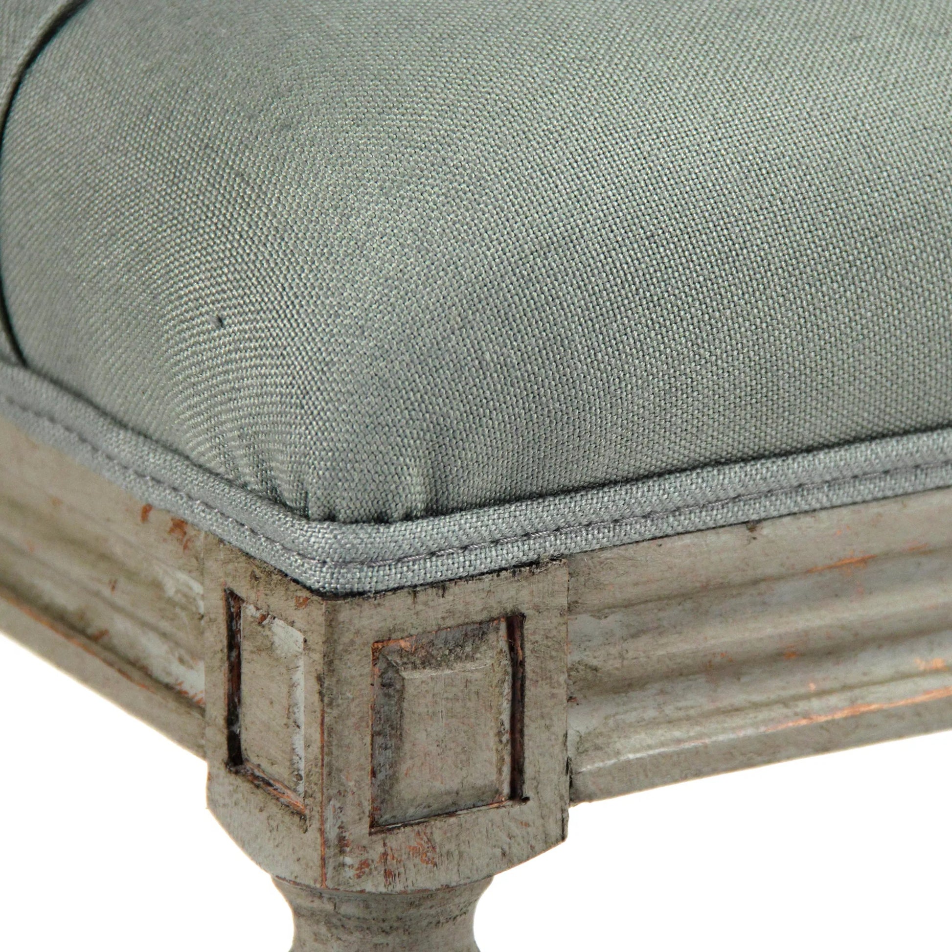 Louis Tufted Bench by Zentique. Made from unique in a traditional style.