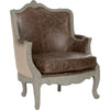 Top Grain Brown Leather, Jute