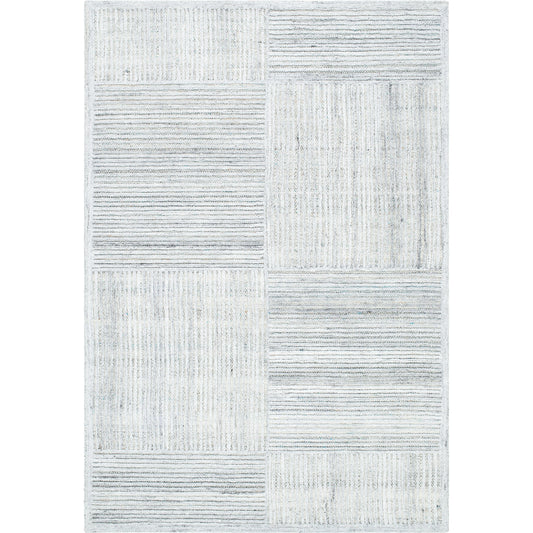 Calgary Rug - 32465 by Surya in light slate, cream. Made from 100% recycled pet yarn in a unique style.