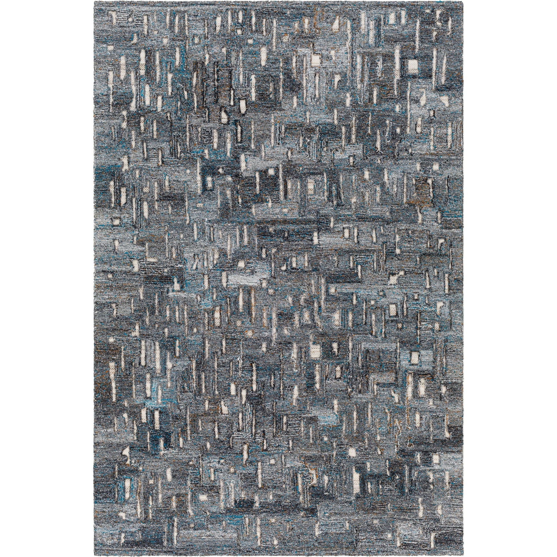 Calgary CGR-2305 Rug by Surya in butter. Made from 100% recycled pet yarn in a unique style.