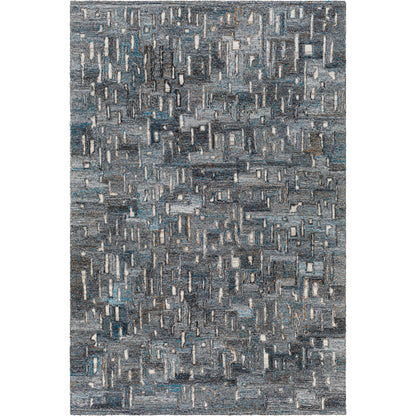 Calgary CGR-2305 Rug by Surya in butter. Made from 100% recycled pet yarn in a unique style.