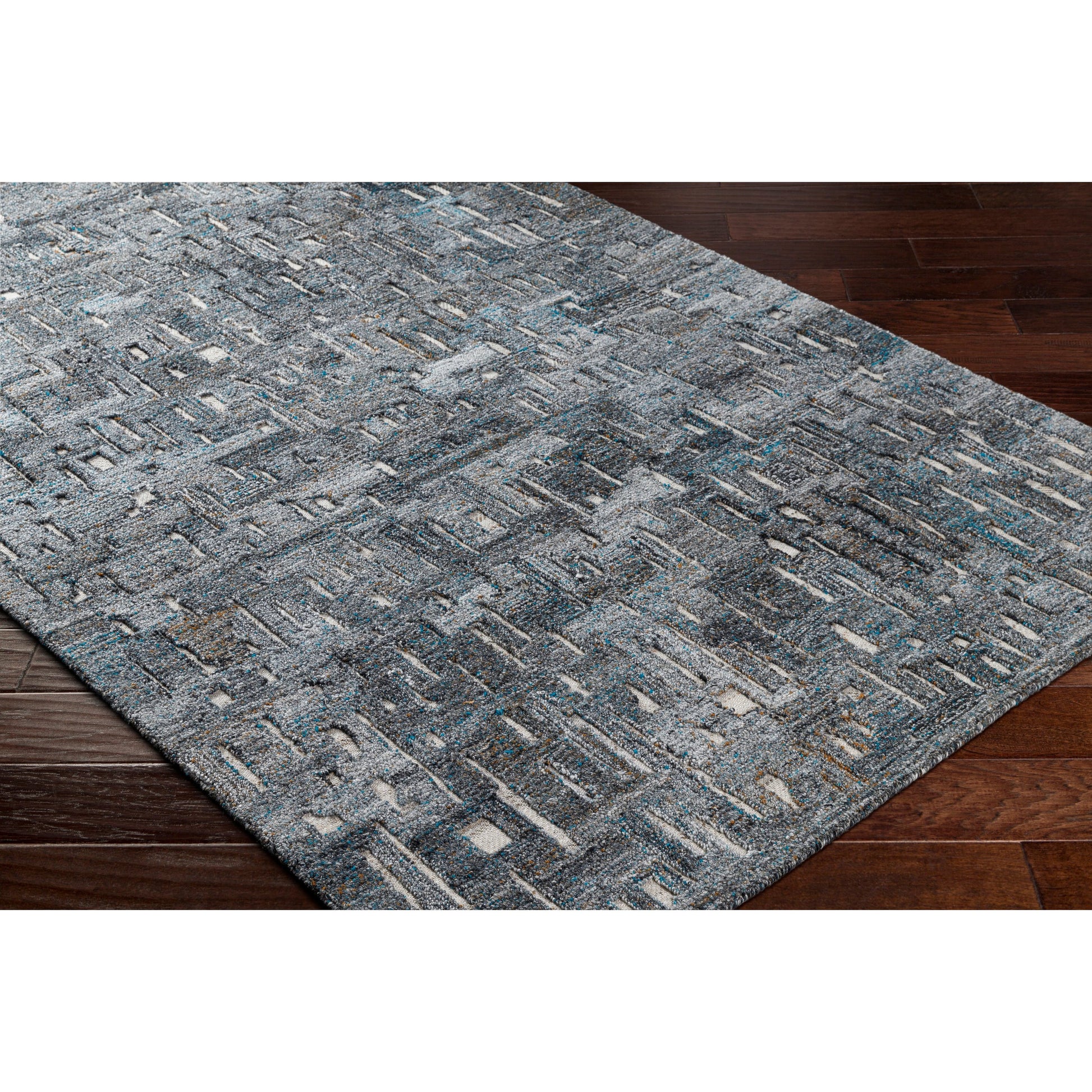 Calgary CGR-2305 Rug by Surya in butter. Made from 100% recycled pet yarn in a unique style.