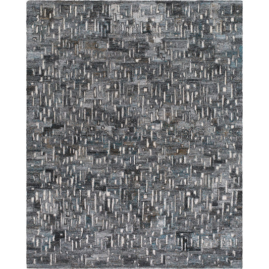 Calgary Rug - 33011 by Surya in butter. Made from 100% recycled pet yarn in a unique style.