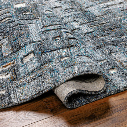 Calgary CGR-2305 Rug by Surya in butter. Made from 100% recycled pet yarn in a unique style.
