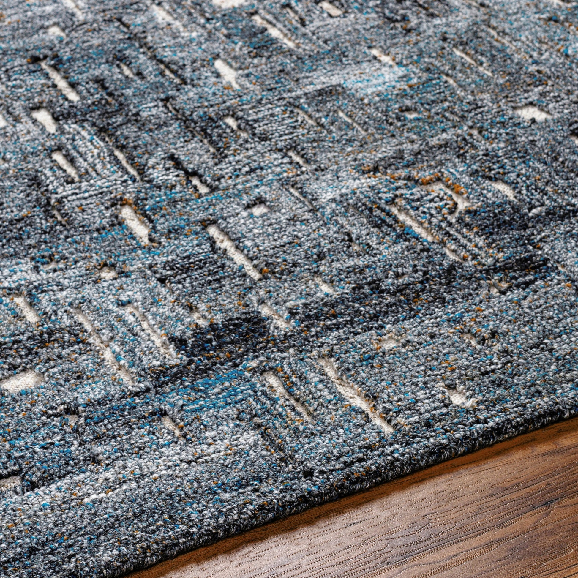 Calgary CGR-2305 Rug by Surya in butter. Made from 100% recycled pet yarn in a unique style.