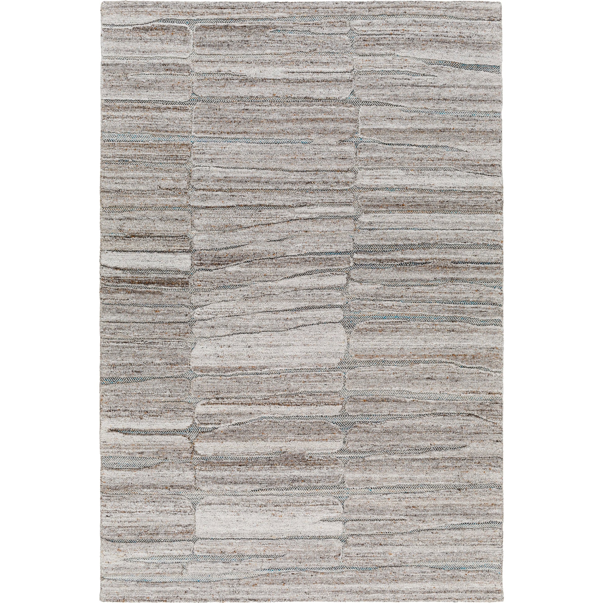 Calgary CGR-2307 Rug by Surya in medium gray, taupe, light brown, brown. Made from 100% recycled pet yarn in a unique style.