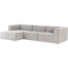 Langham Channeled 3-Piece Sectional by Four Hands. Made from unique in a modern style.