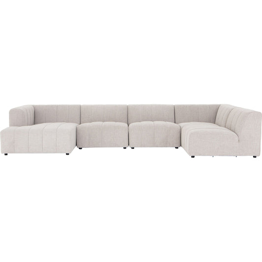 Langham Channeled 5-Piece Sectional by Four Hands. Made from unique in a modern style.