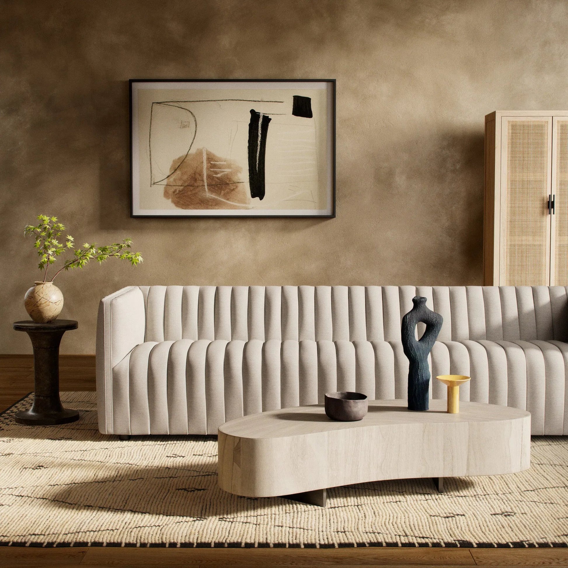 Augustine Sofa by Four Hands. Made from unique in a modern style.