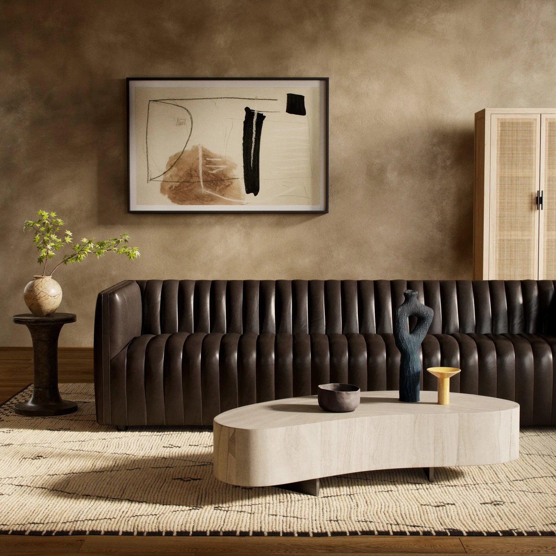 Augustine Sofa by Four Hands. Made from unique in a modern style.