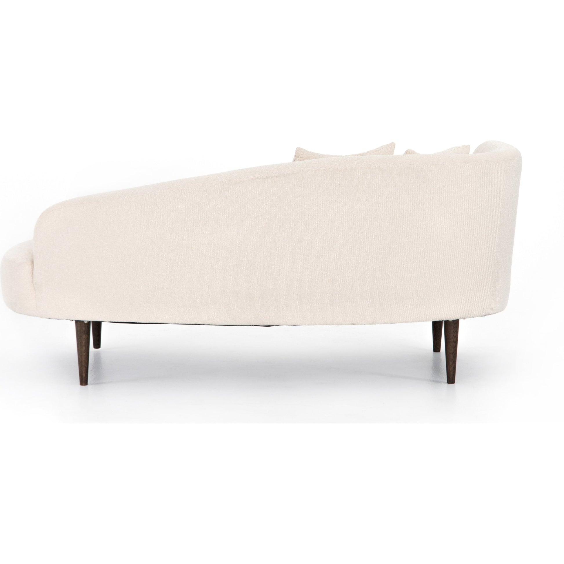 Luna Chaise by Four Hands in capri oatmeal. Made from 100% polyester, solid oak in a modern style.