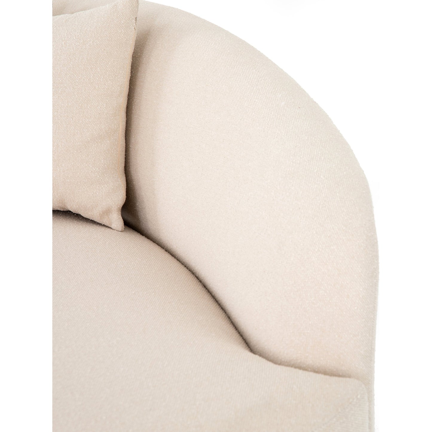 008 SI-1716017 | Additional Silo | Luna Chaise by Four Hands in capri oatmeal. Made from 100% polyester, solid oak in a modern style.