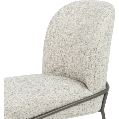 Astrud Bar Stool by Four Hands in sierra butterscotch. Made from faux leather, iron, top grain leather in a modern style.