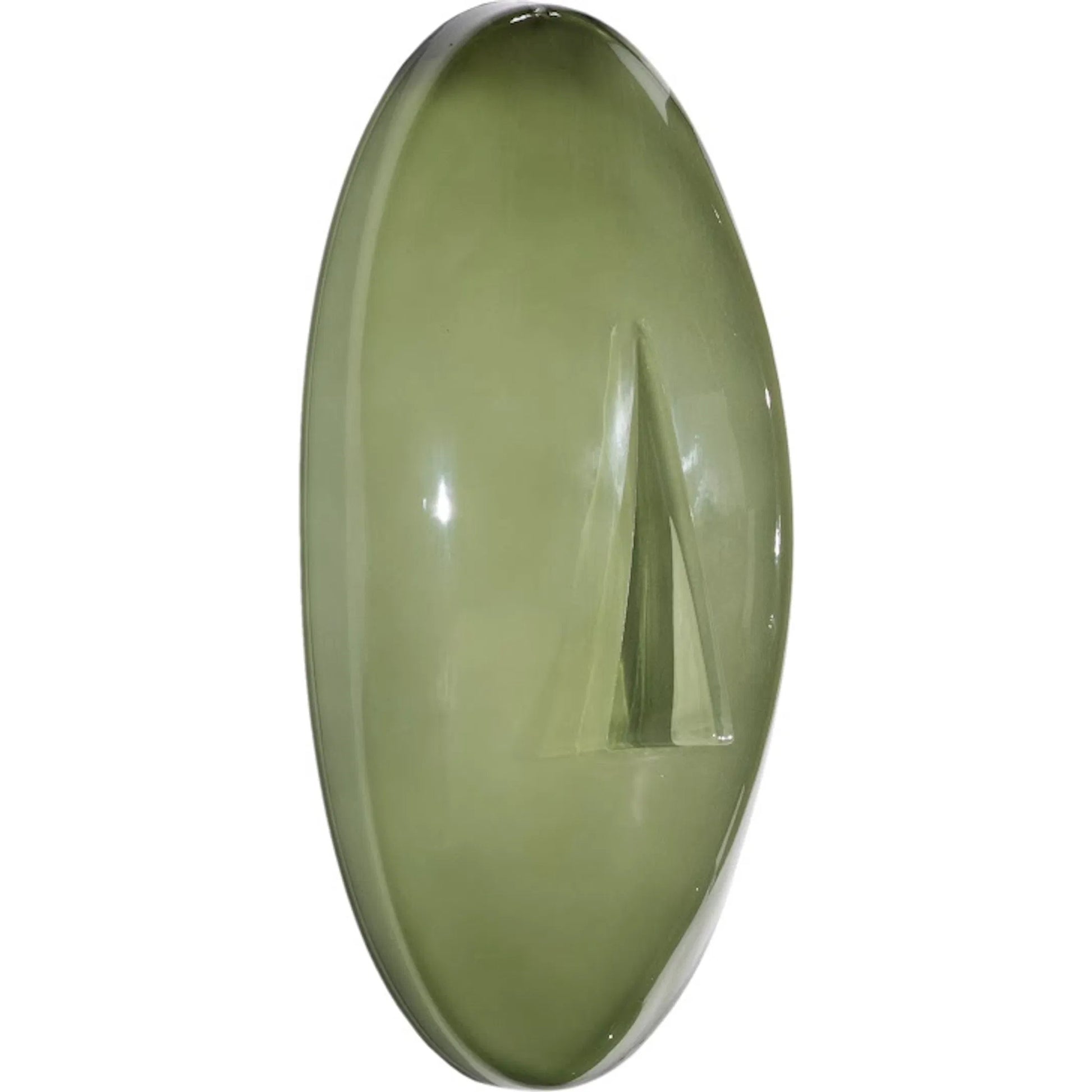 Oval Cycladic Wall Art by Phillips Collection. Made from glass in a unique style.