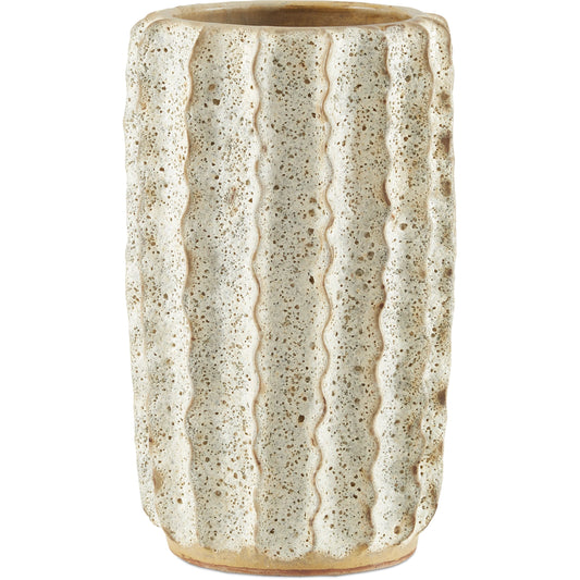 Sunken Boat Vase by Currey and Company. Made from ceramic in a coastal style.