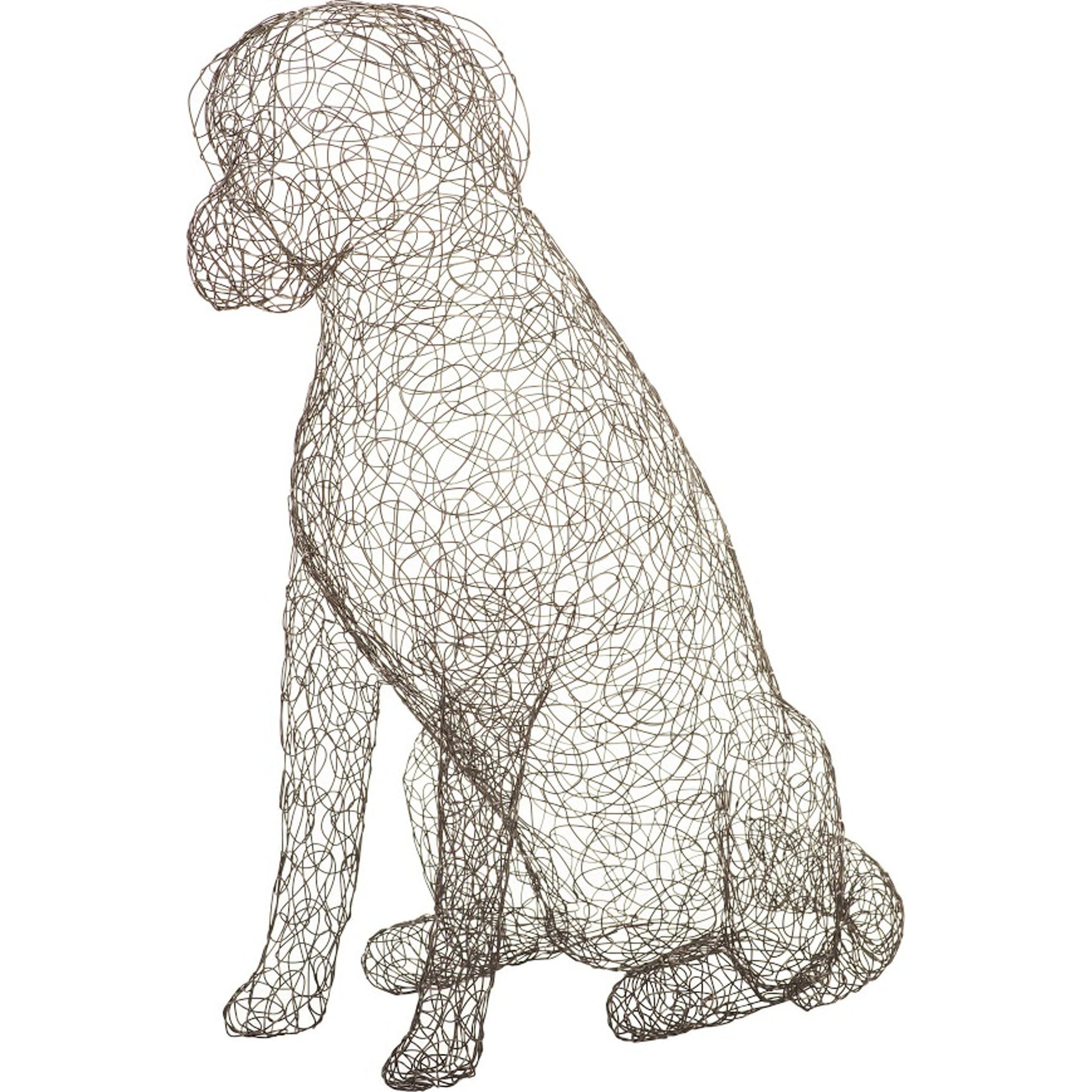 Crazy Wire Retriever by Phillips Collection in black. Made from metal in a modern style.