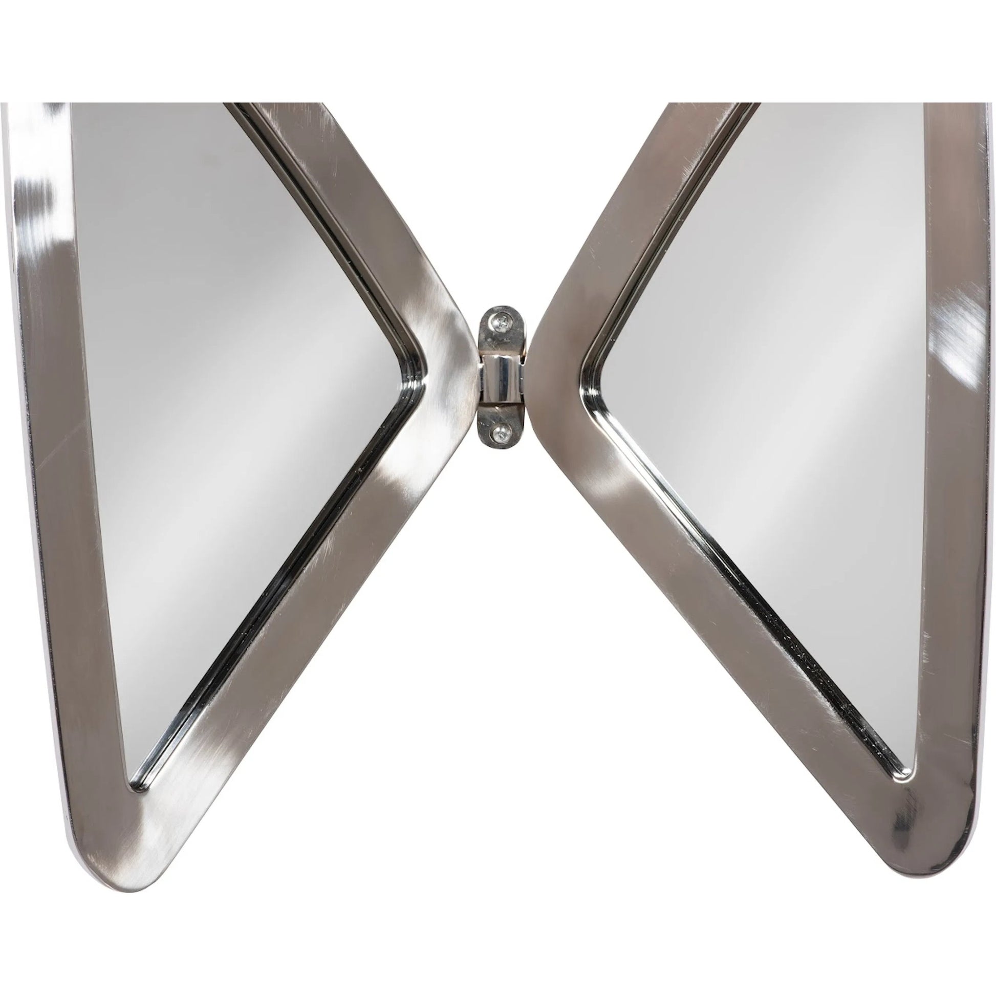Butterfly Mirror by Phillips Collection in brass. Made from metal in a modern style.