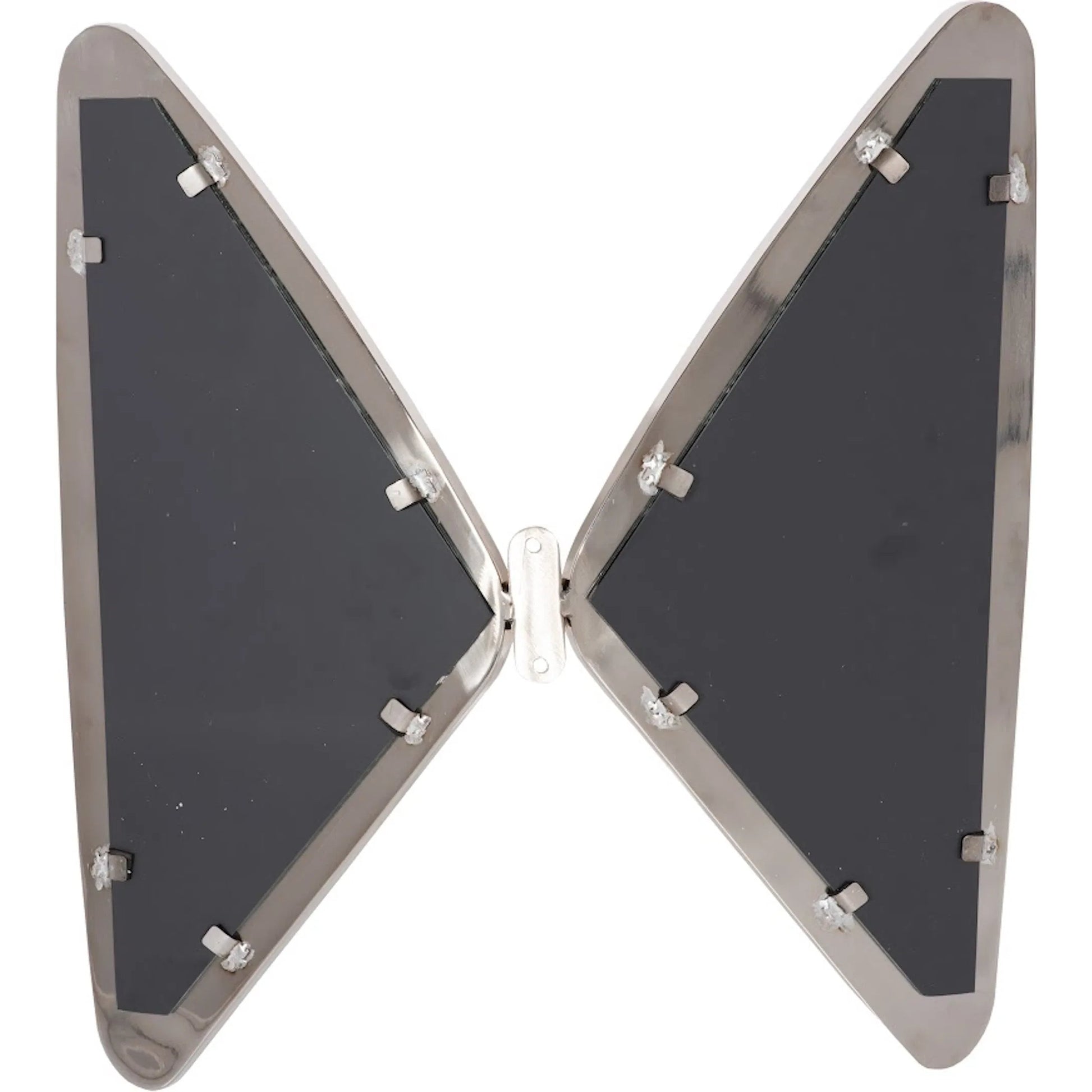 Butterfly Mirror by Phillips Collection in brass. Made from metal in a modern style.
