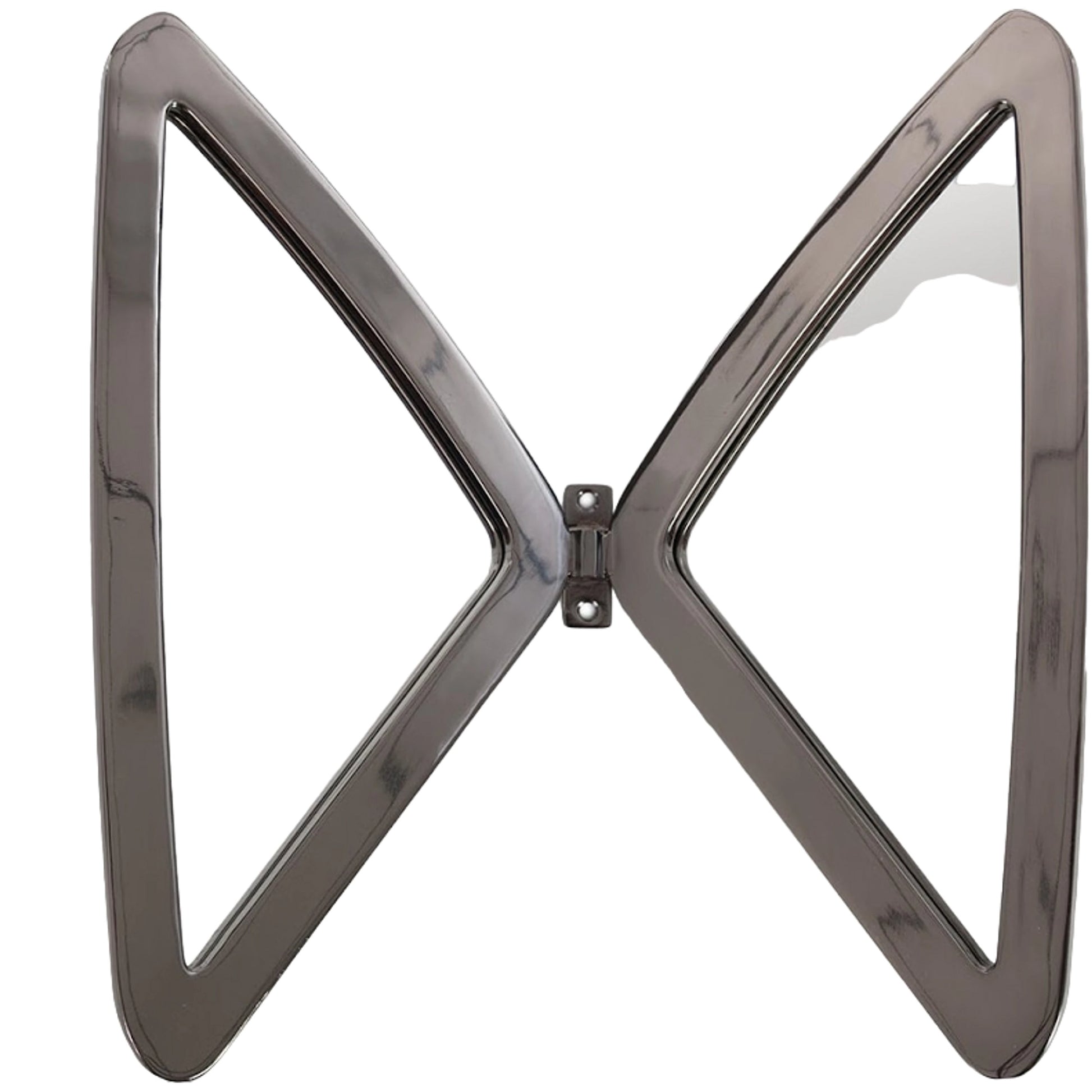 Butterfly Mirror by Phillips Collection in brass. Made from metal in a modern style.