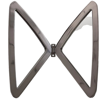 Butterfly Mirror by Phillips Collection in brass. Made from metal in a modern style.