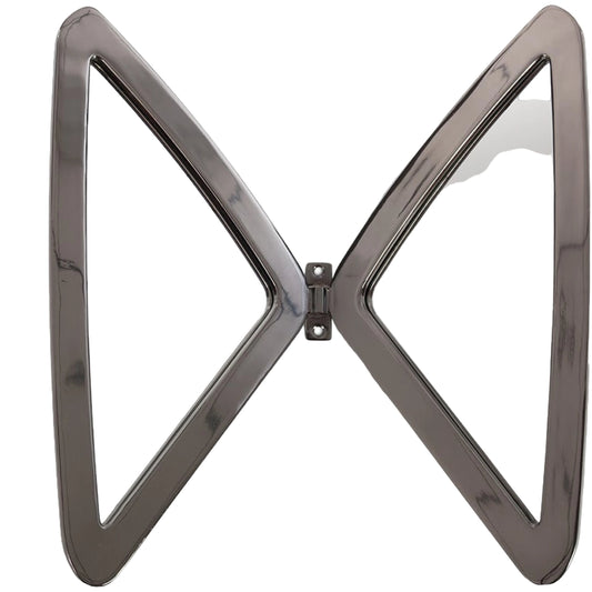 Butterfly Mirror by Phillips Collection in brass. Made from metal in a modern style.
