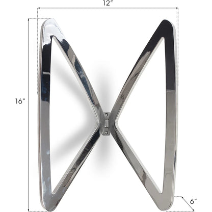 Butterfly Wall Art by Phillips Collection in brass. Made from unique in a coastal style.