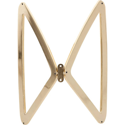 Butterfly Wall Art by Phillips Collection in brass. Made from unique in a coastal style.