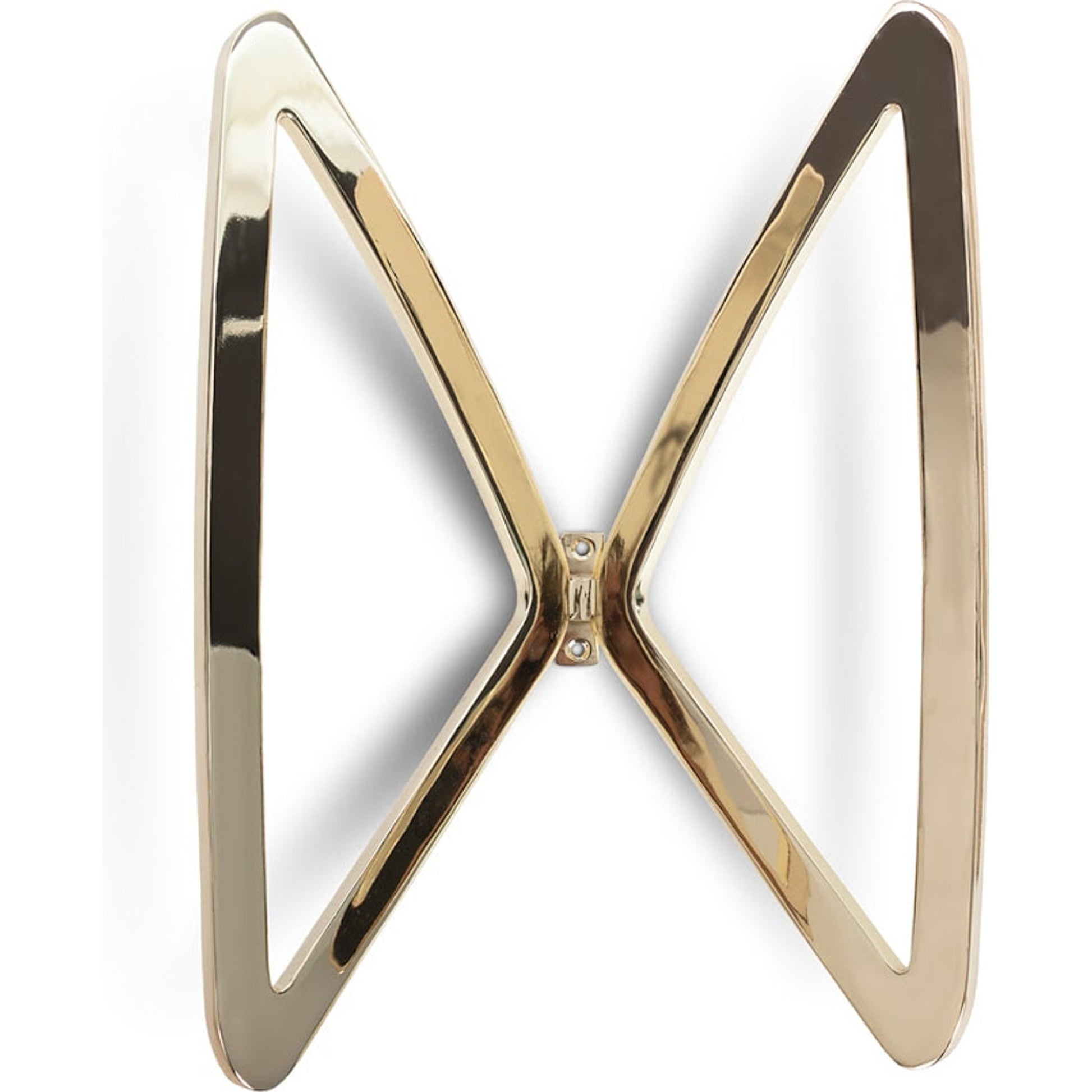 Butterfly Wall Art by Phillips Collection in brass. Made from unique in a coastal style.