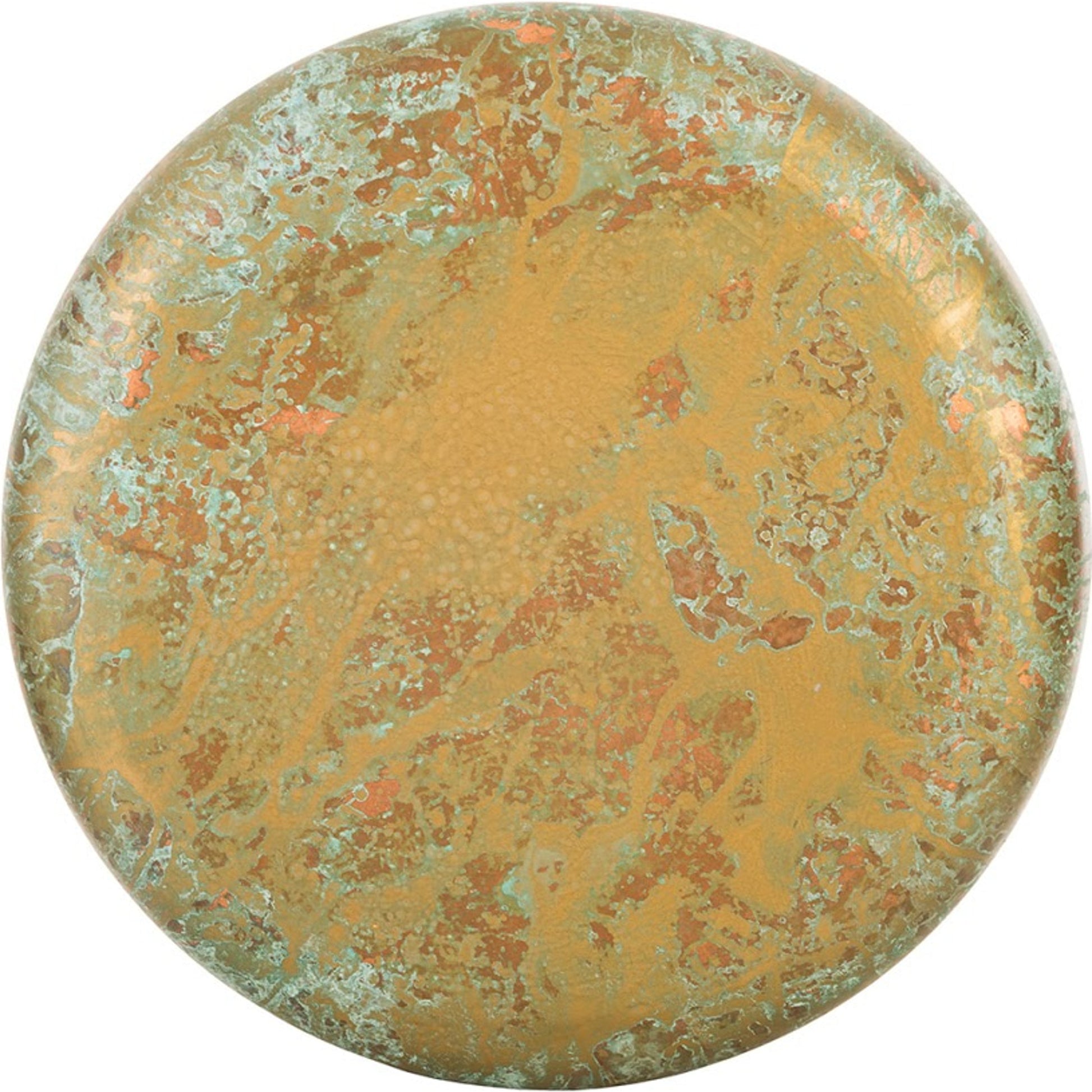 Button Wall Art by Phillips Collection in chartreuse and lichen. Made from fiberglass in a modern style.