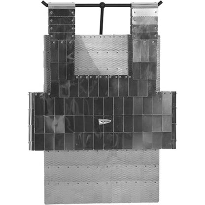 Armor Chrome by Phillips Collection in silver, black. Made from metal in a modern style.