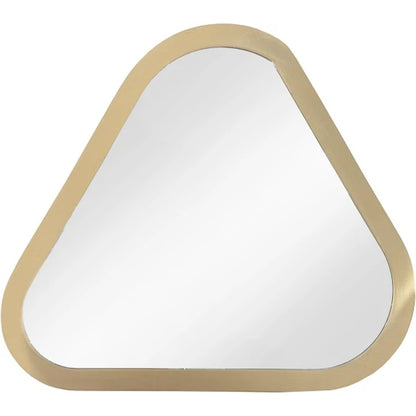 Pebble Mirrors (Set of 4) by Phillips Collection in gold and brushed brass. Made from metal, glass in a cottage & farmhouse style.